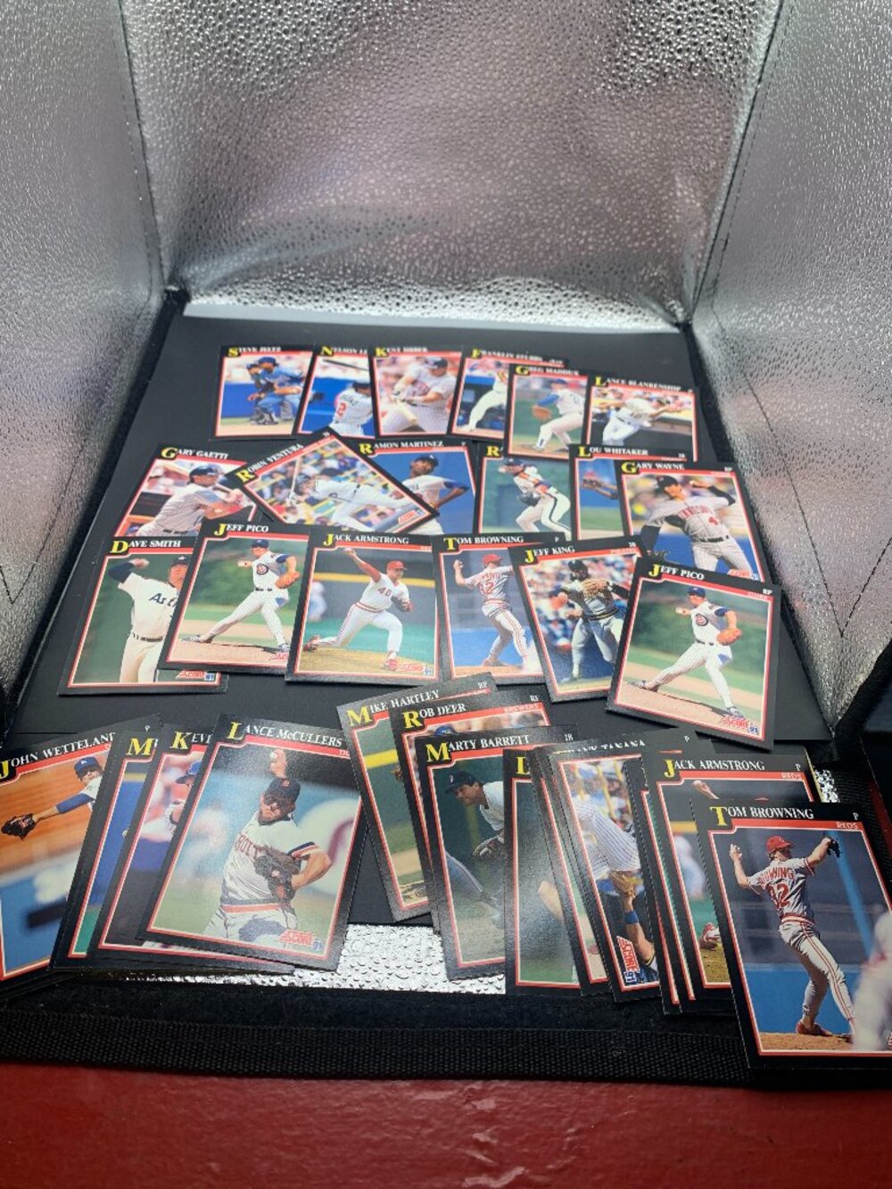 38ct Score 1991 Miscellaneous Baseball Team Trading Cards SELLING AS IS
